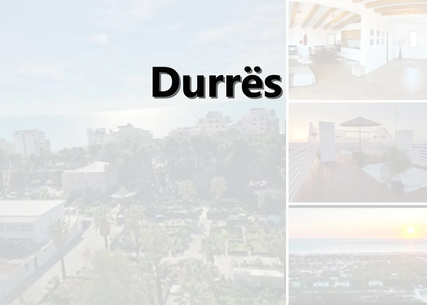 Durrës: pobřežní město s plážemi, promenádou a starověkou stopou