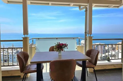 Hill Apartment with Sea View in Durres - Happy Rentals