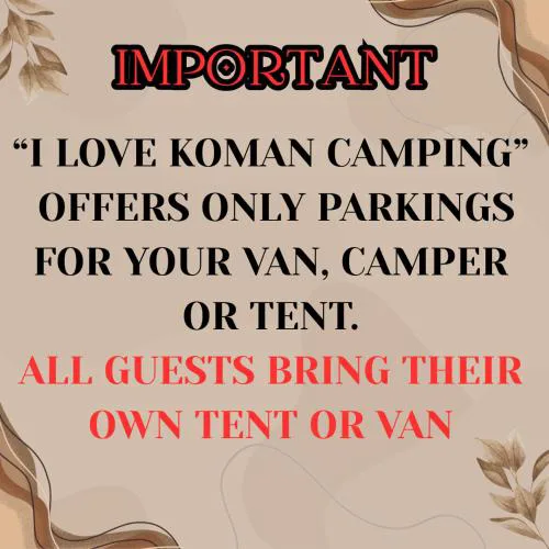 I Love Koman Camping