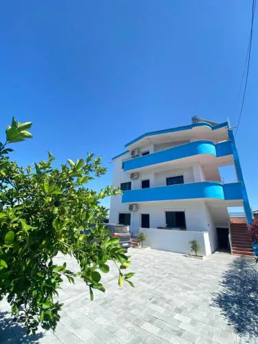 White & Blue Apartment's
