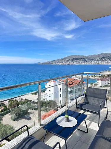 Sunny Sea View Apartment Sarande