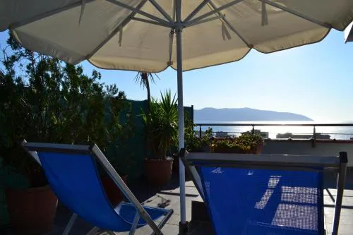 Seaview Penthouse Terrace & Private Garage