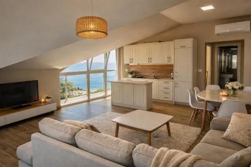 Apartaments Shengjin with sea view
