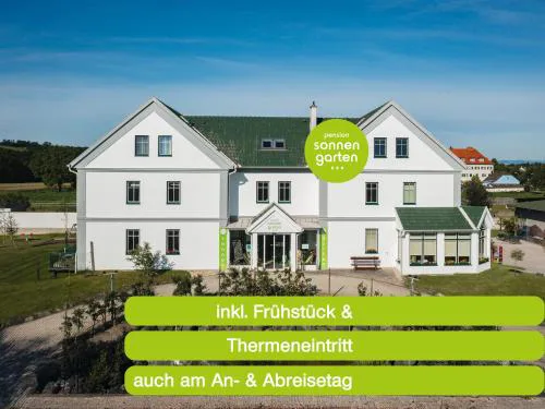 Pension Sonnengarten & Therme included - auch am An- & Abreisetag!