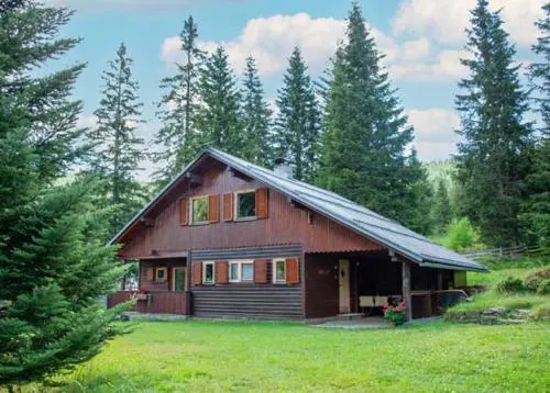 Almhütte Tamberger in der Feldpann-Alm