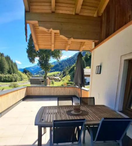 Ferienwohnung Frauenkogelblick mit Terrasse