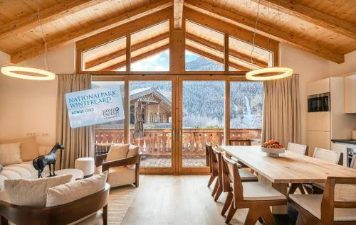 AlpenPura - Chalet mit Sauna und Panoramablick