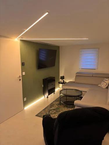 Modern room with terrace