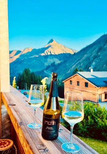 Sonniges Bergblick-Appartement