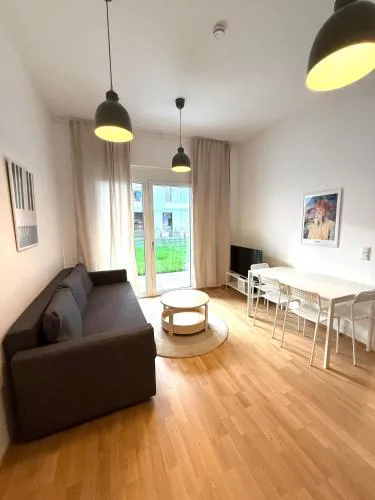 Brand New, Central Apartment with Own Garden