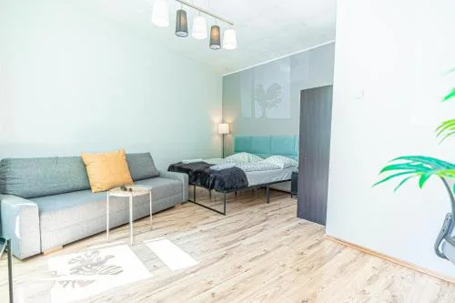 Discover Danube and Prater Stern from Our 1BR Gem