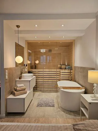 Luxury Apartment with Sauna in City Center