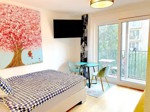 Modern New Studio - Terrace, Full Kitchen in Vienna Center