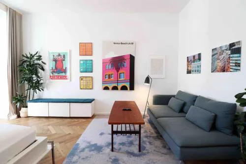 Smart Apt mit Balkon am Augarten park Nähe Zentrum