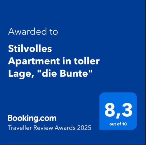 Stilvolles Apartment in toller Lage, "die Bunte"