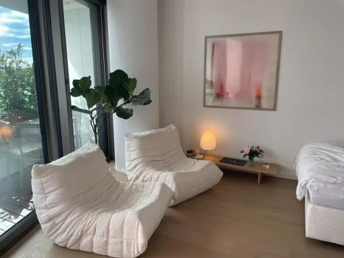 Wellness Oasis at Danube riverbank in Vienna near VIC