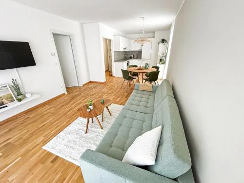 Zentrales Business Apartment mit Schlafzimmer