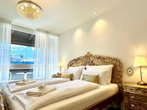 Sissis Paradies Appartement mit Balkon & Flussblick- Das Alpenzeit im Zentrum mit Parkplatz