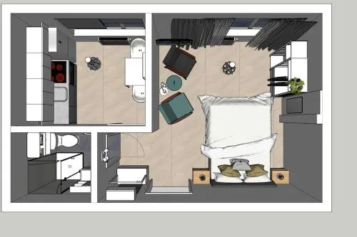 City Apartment Rudolf 26m2