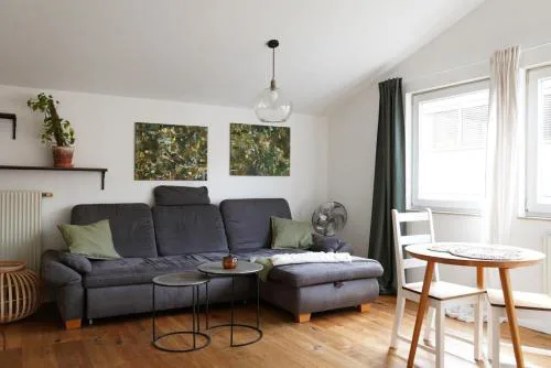 Green oasis with large balcony & parking