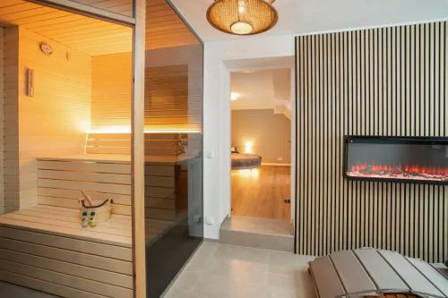 Wellness Retreat for 2 with Private Sauna & Whirlpool - Free Parking, Quiet City Center by HERO HOMES