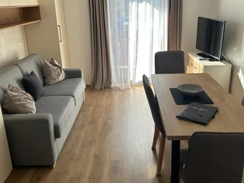 Nice apartment in Jochberg with ski-in, out