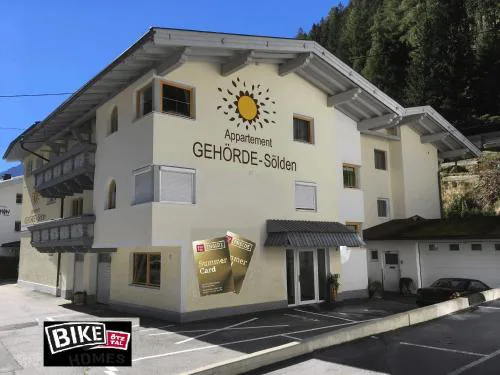 Appartement Gehörde-Sölden inklusive Summercard