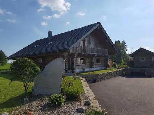 Drei-Flüsse-Blockhaus Doppelhaushälfte