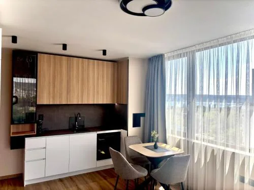 1BR Luxury apartment with sea view and parking space