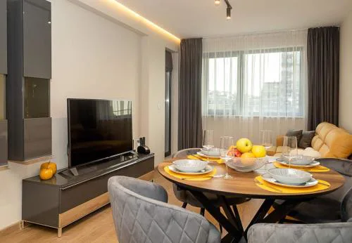Cozy 1-Bedroom with Sea View & Parking by Flat Mаnаger