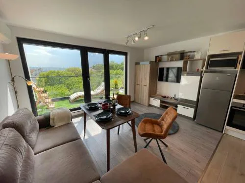 Panoramic apartment in Varna with underground parking