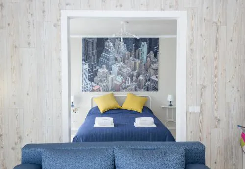 Sunny Blue One-Bedroom Flat with Balcony by Flat Mаnager