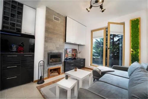 Stylish Cozy Studio with fireplace