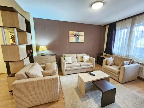 Two charming Studios in Trinity Bansko with balcony and free parking by Flat Mаnager
