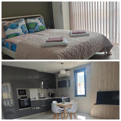 Central, brand new apart with parking