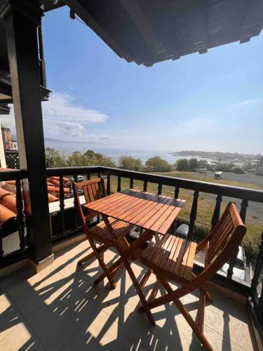 Windmill Nessebar studio with sea view