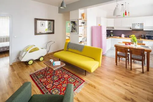 Eclectic and boutique designers apartment with parking