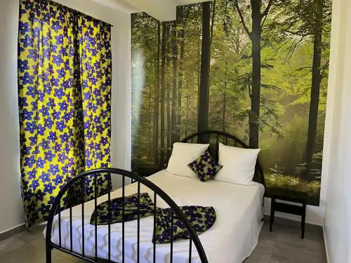 une chambre dépaysante