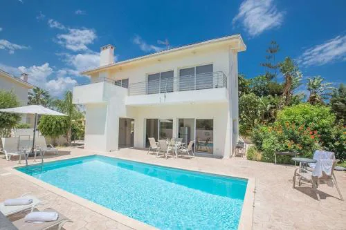 Central Protaras Villa 3 Bedrooms Private Pool Villa Dafnis Morfi