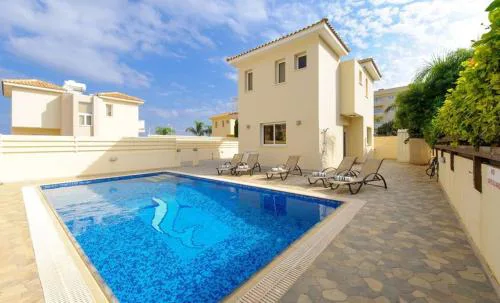 Villa Leoforos Dyo, Modern 3Bdr Protaras Villa With Pool, In The Centre