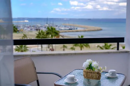 Modern Seafront Suite with Marina Views