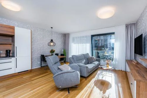Apartament I313 Molo Lipno with private wellness