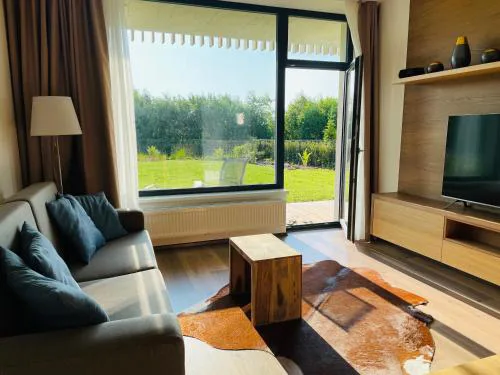 Šumavský apartmán - Nový komfortní a prostorný, se zahradou