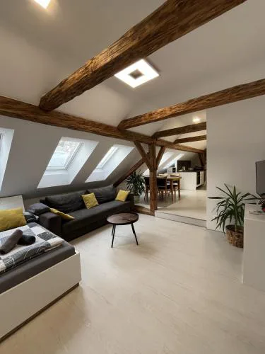 Apartmány s výhledem na zámek