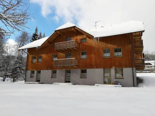 Útulný apartmán s balkonem na Šumavě v malebné vesničce Prášily