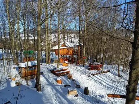 Treehous Sněžník s wellness