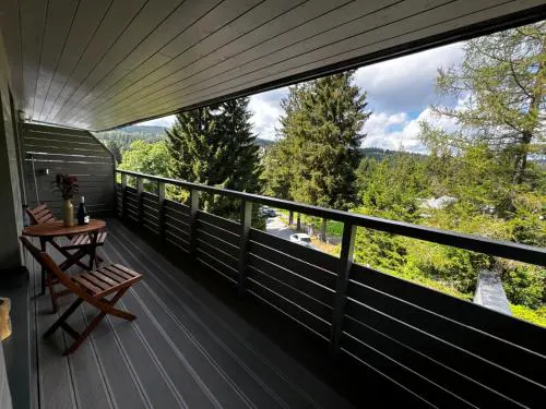Mountain Apartment Resident - relax s wellness, terasou a soukromou garáží