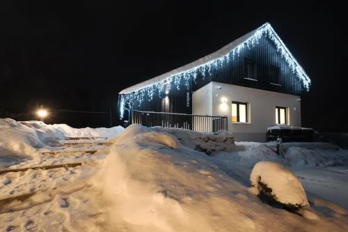 Residence Smržovka - Luxury House with Swimming Pool, Jacuzzi, Garden and BBQ