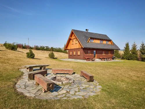 Chalet Timber Lodge with Hydromassage by Interhome