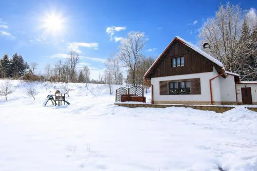Domov na horách - Krkonoše - horký sud, pergola, dětské hřiště - celý dům